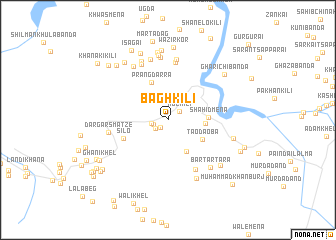 map of Bāgh Kili