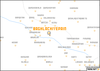 map of Baghlachī-ye Pā\