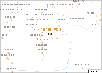 map of Baghlīyah