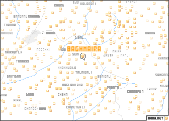 map of Bāgh Maira