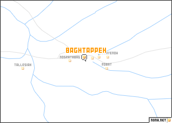 map of Bāgh Tappeh