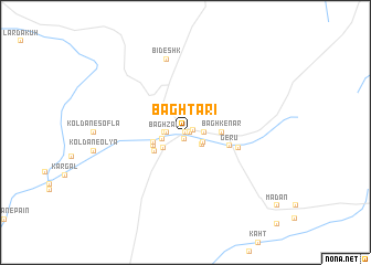 map of Bāgh Tarī