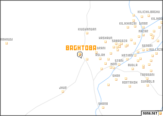 map of Bāgh Toba