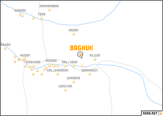 map of Bāghūk