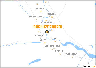 map of Bāghūz Fawqānī