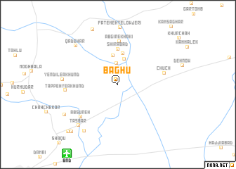 map of Bāghū