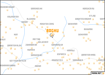 map of Bāghū