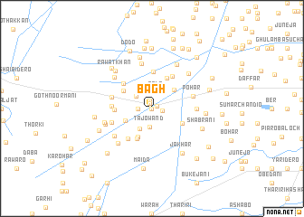 map of Bāgh