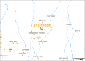 map of Bagiañgon
