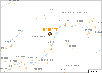 map of Bagiata