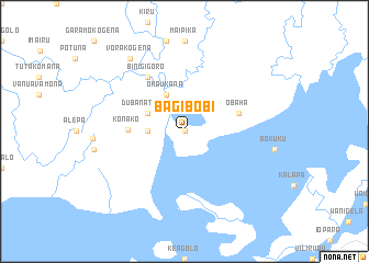 map of Bagibobi