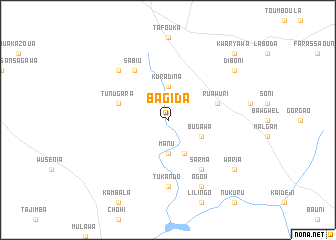map of Bagida