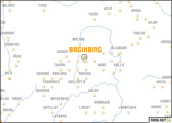 map of Bagimbing