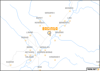 map of Baginda