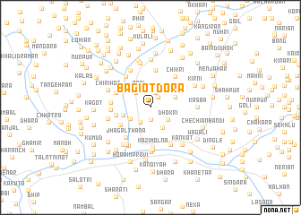 map of Bagiot Dora