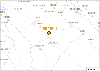 map of Bağırlı