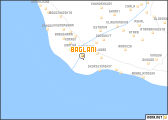 map of Baglani