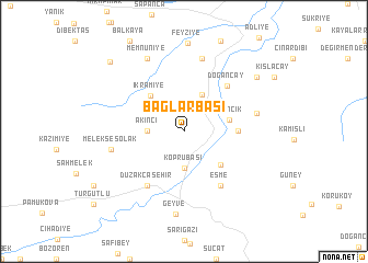 map of Bağlarbaşı