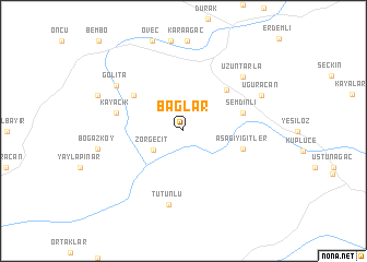 map of Bağlar