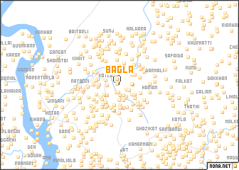 map of Bagla