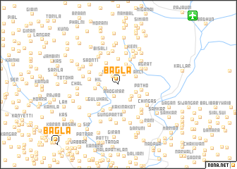 map of Bagla