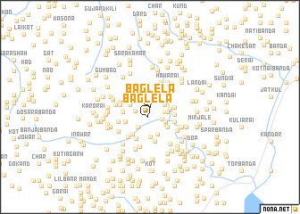 map of Baglelā