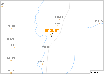 map of Bagley