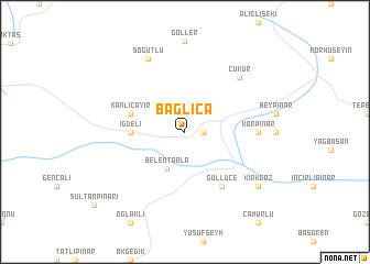 map of Bağlıca