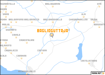 map of Baglio Guttaja