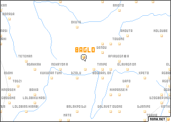 map of Baglo