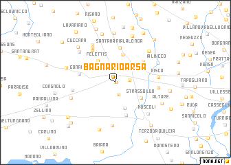 map of Bagnário Arsa