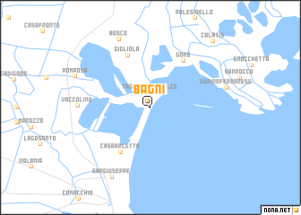 map of Bagni