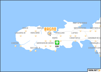 map of Bagno