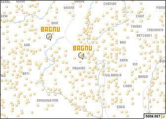 map of Bagnu