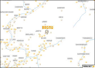 map of Bagnu