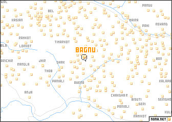 map of Bagnu