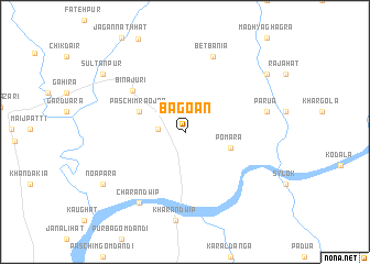 map of Bagoan