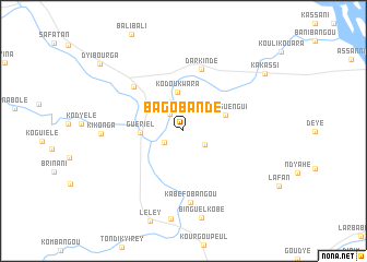 map of Bago Bandé