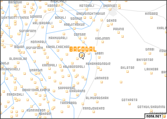 map of Bāgo Dal