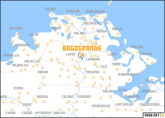 map of Bago-Grande