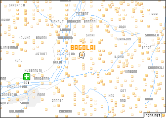 map of Bagolai