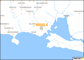 map of Bagolo