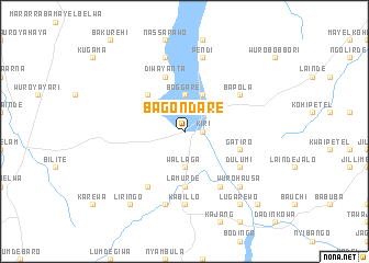 map of Bagon Dare