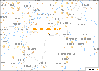 map of Bagong Baluarte