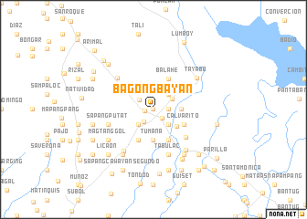 map of Bagong Bayan