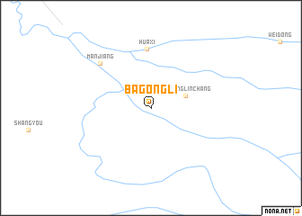 map of Bagongli