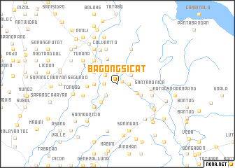 map of Bagong Sicat