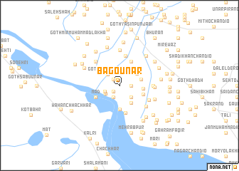 map of Bāgo Unar