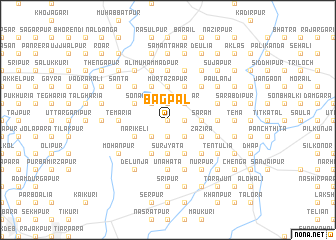 map of Bāgpāl