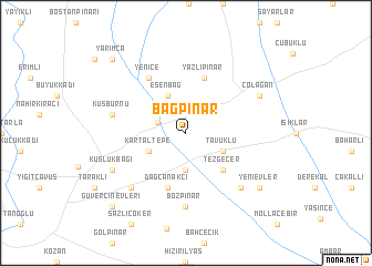 map of Bağpınar